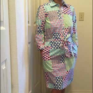 Talbots floral Spring long sleeve